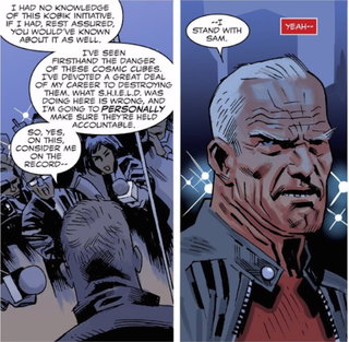 Illustration for article titled Why the Original Captain America Is Mad At the New Captain America